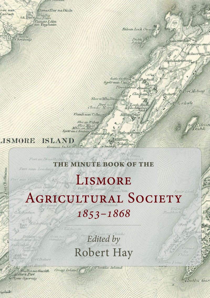 The Minute Book of the Lismore Agricultural Society front cover