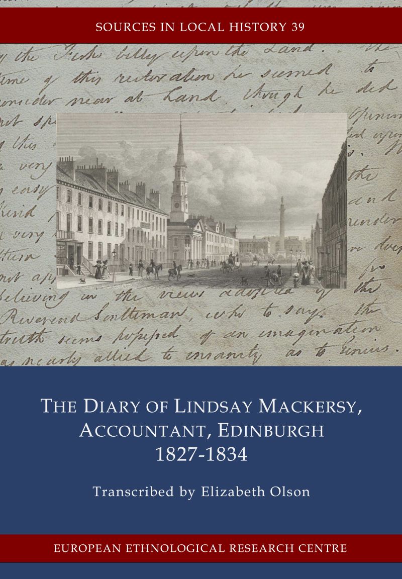 Front cover of The Diary of Lindsay Mackersy,  Accountant, Edinburgh, 1827-1834